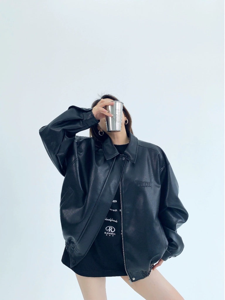 Retro Niche Leather Jacket