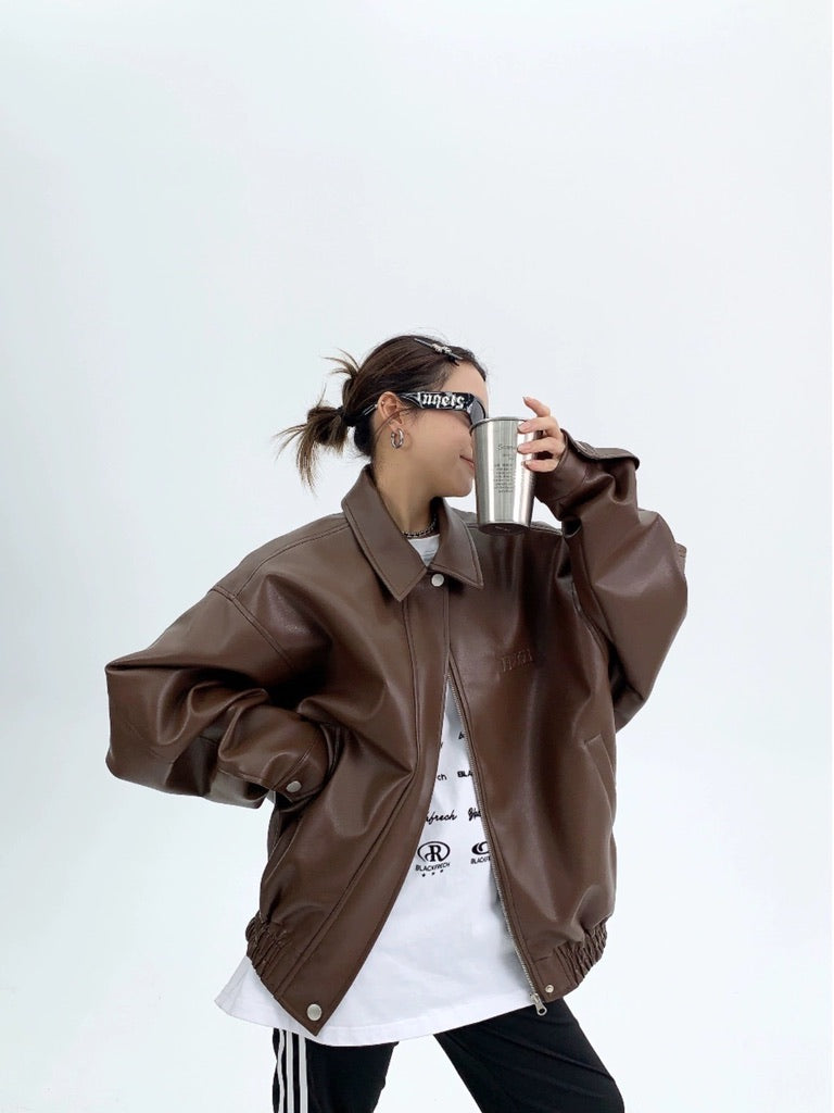 Retro Niche Leather Jacket