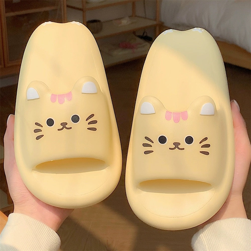 SOE27 | Cute kitty flipper, home and bathroom slipper