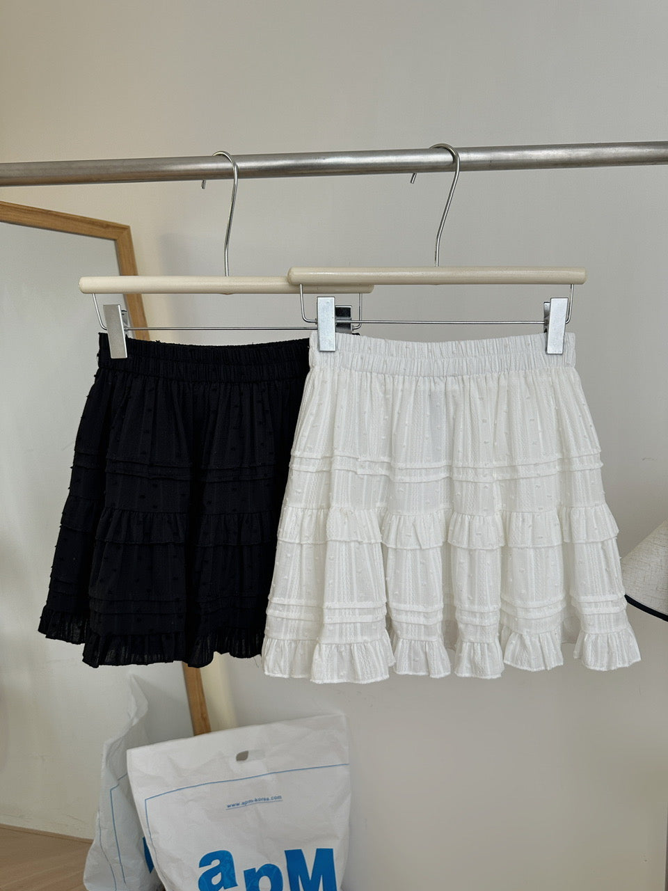 Basic White Mini Skirt