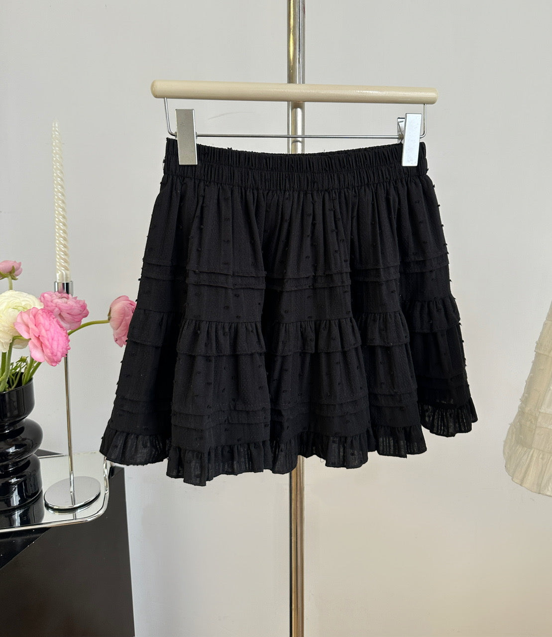 Basic White Mini Skirt