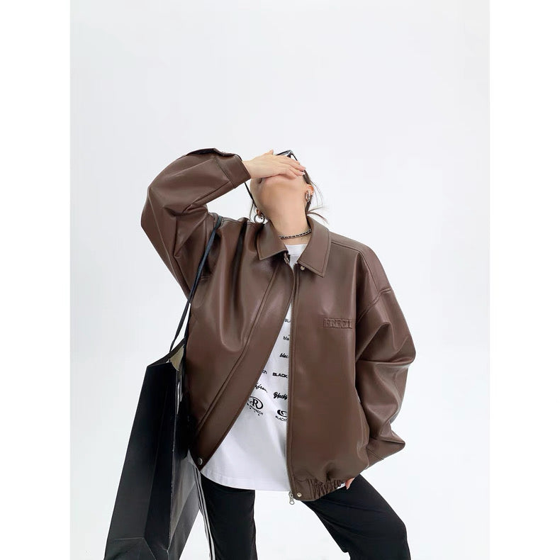 Retro Niche Leather Jacket