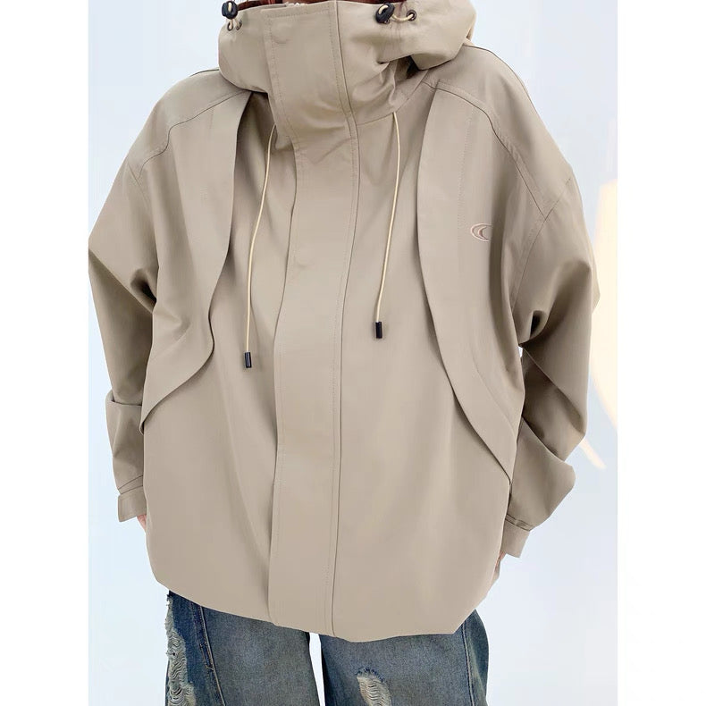 Retro Embroidered Wind Jacket