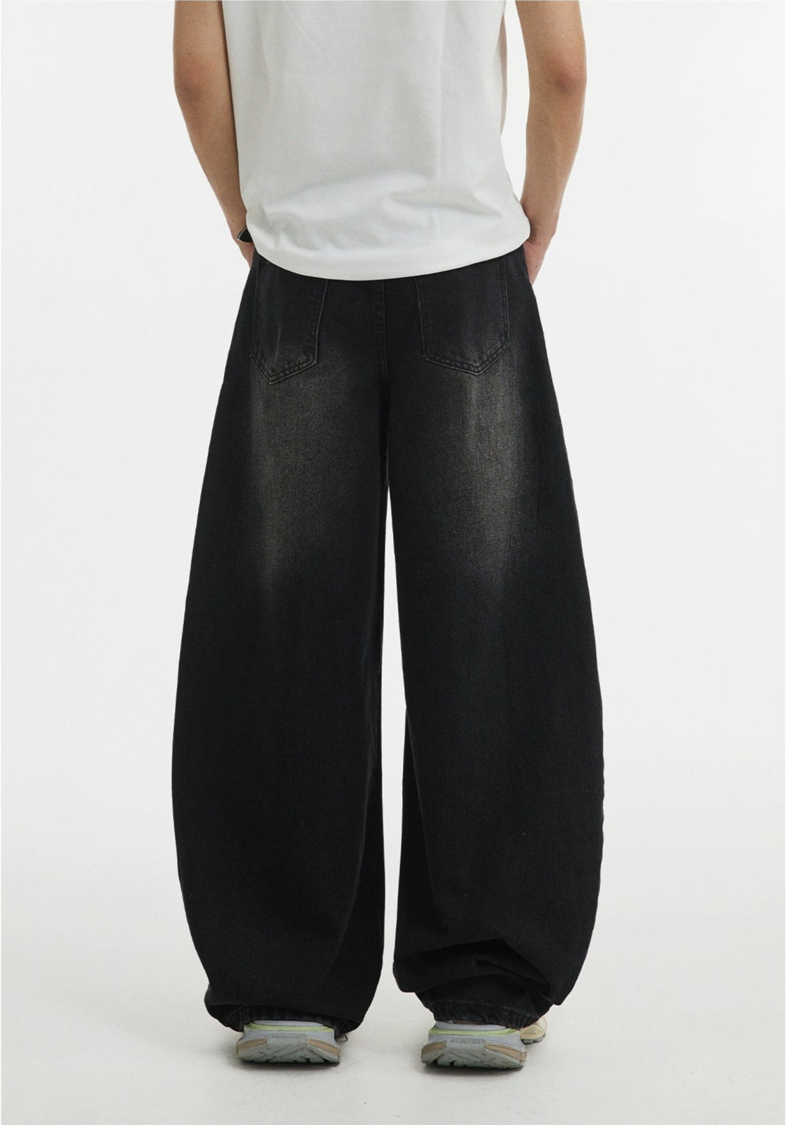 Casual Washed Wide-Leg Versatile Jeans