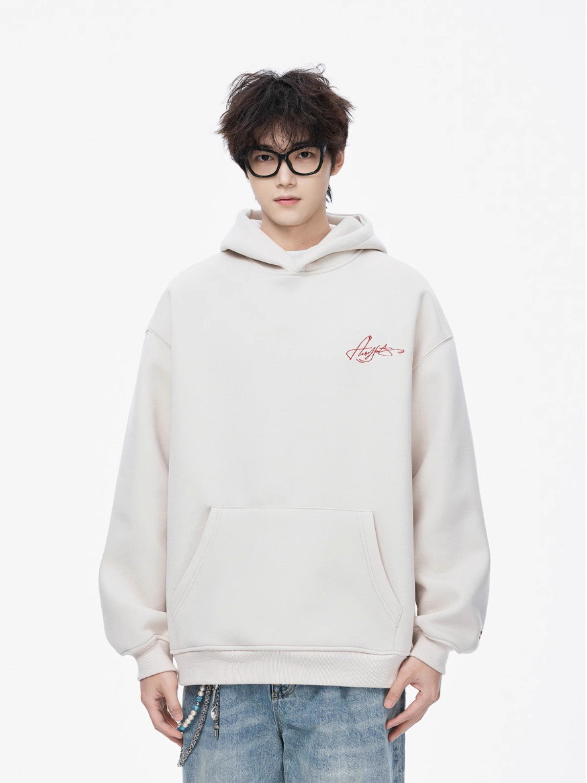 Oversize Embroidery Hoodie