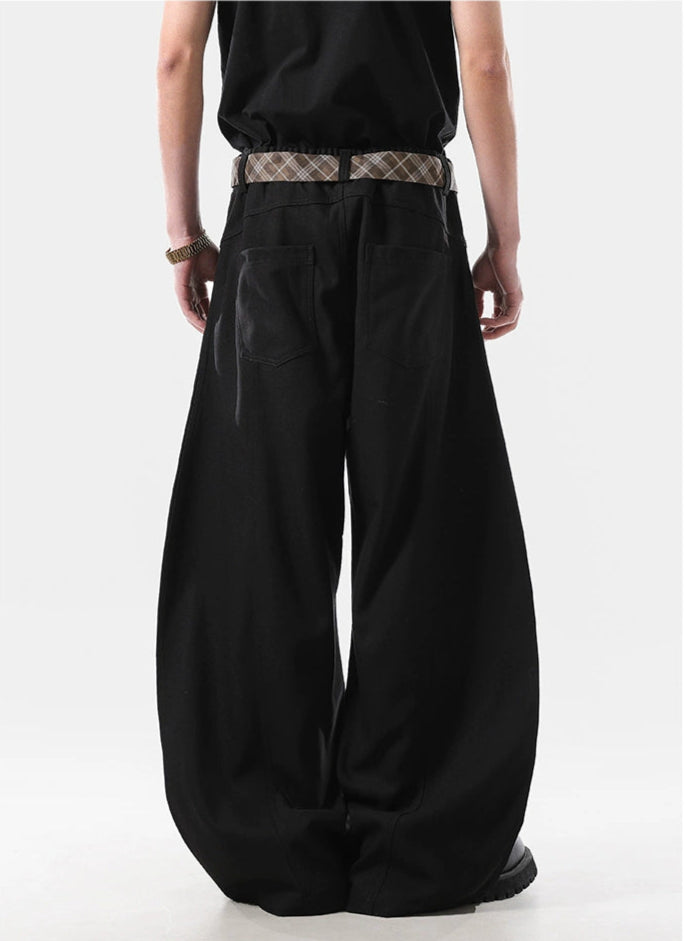 Cleanfit Wide Leg Drap Casual Pants