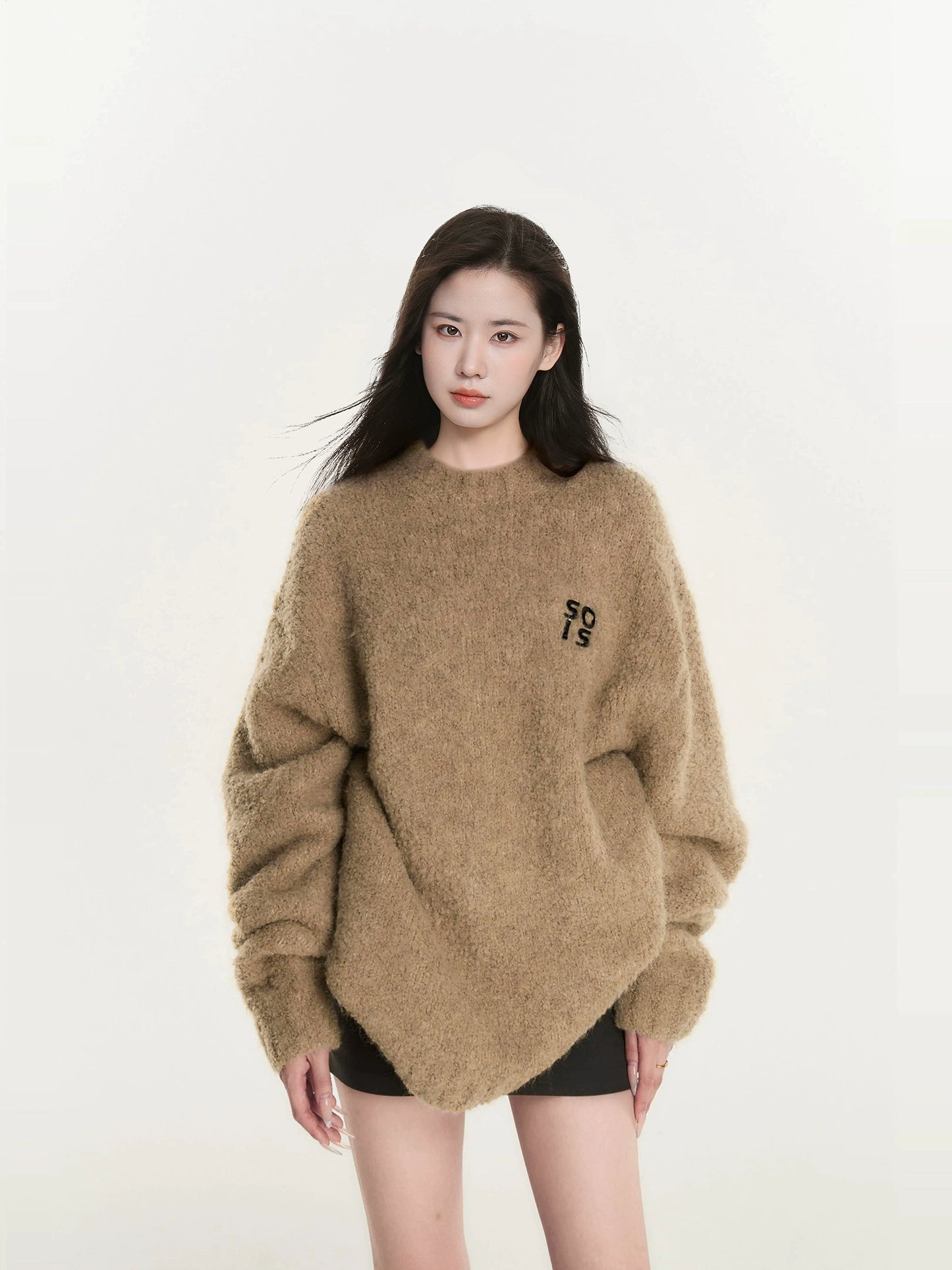 Maillard Knit Padded Inner Layer Sweater