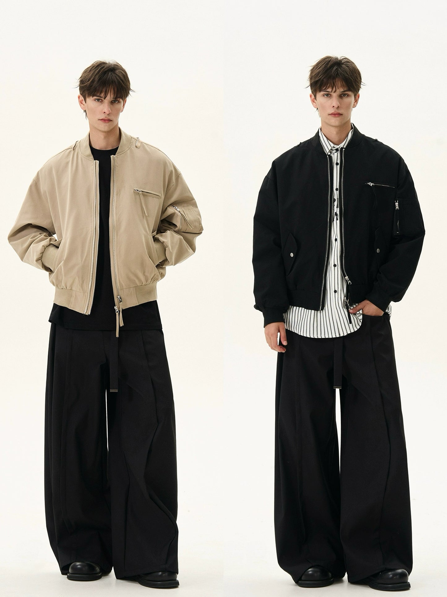 Short Width Boxy Flight Padded Jacket
