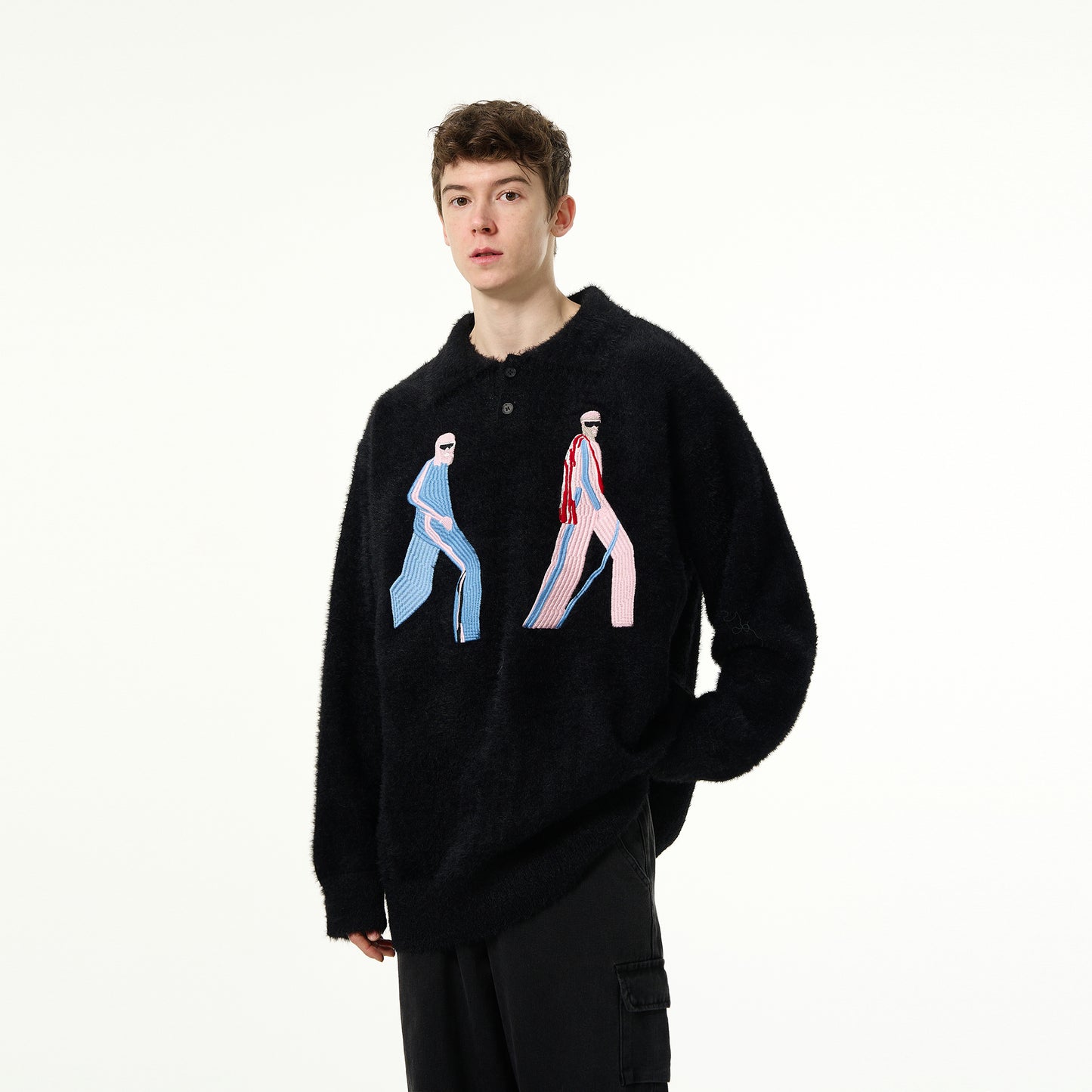 Atmospheric Knit The 2 Men Sweater
