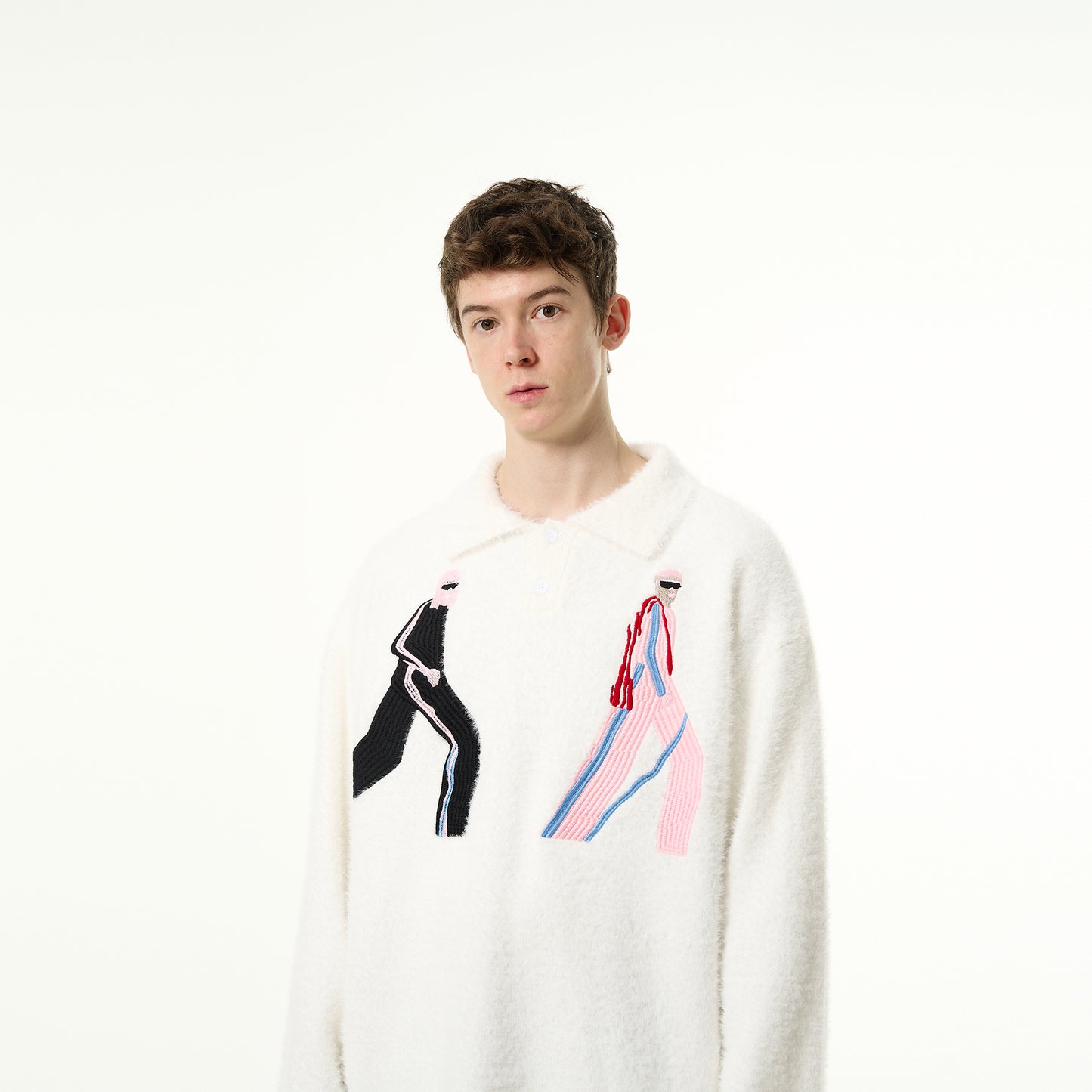 Atmospheric Knit The 2 Men Sweater