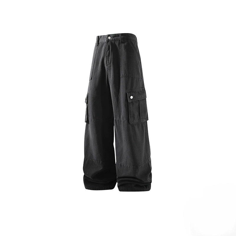 Casual Side Pocket Cargo Jeans