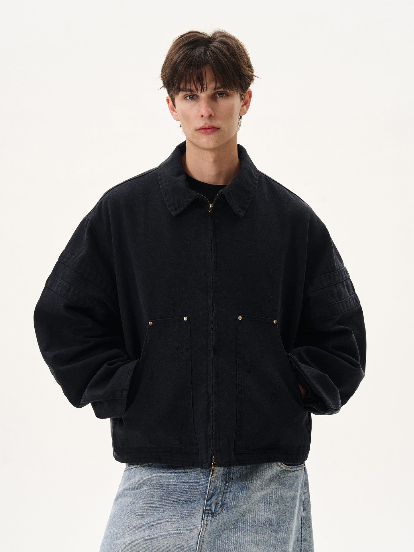 Vintage Washed Boxy Jacket