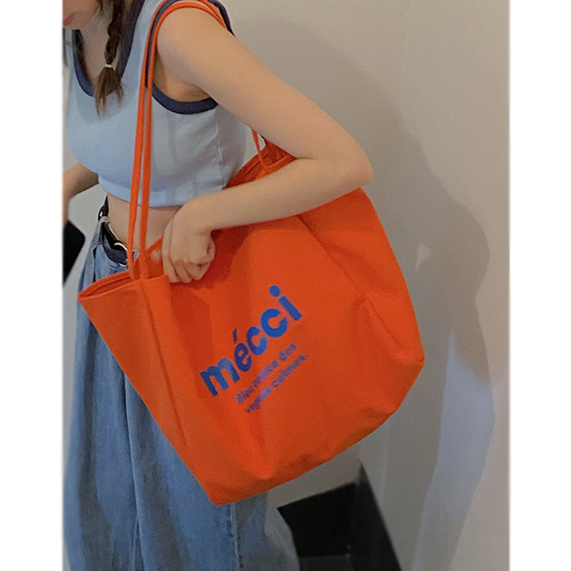 Large Canvas Tote Bag Women's Shopping Handbag
