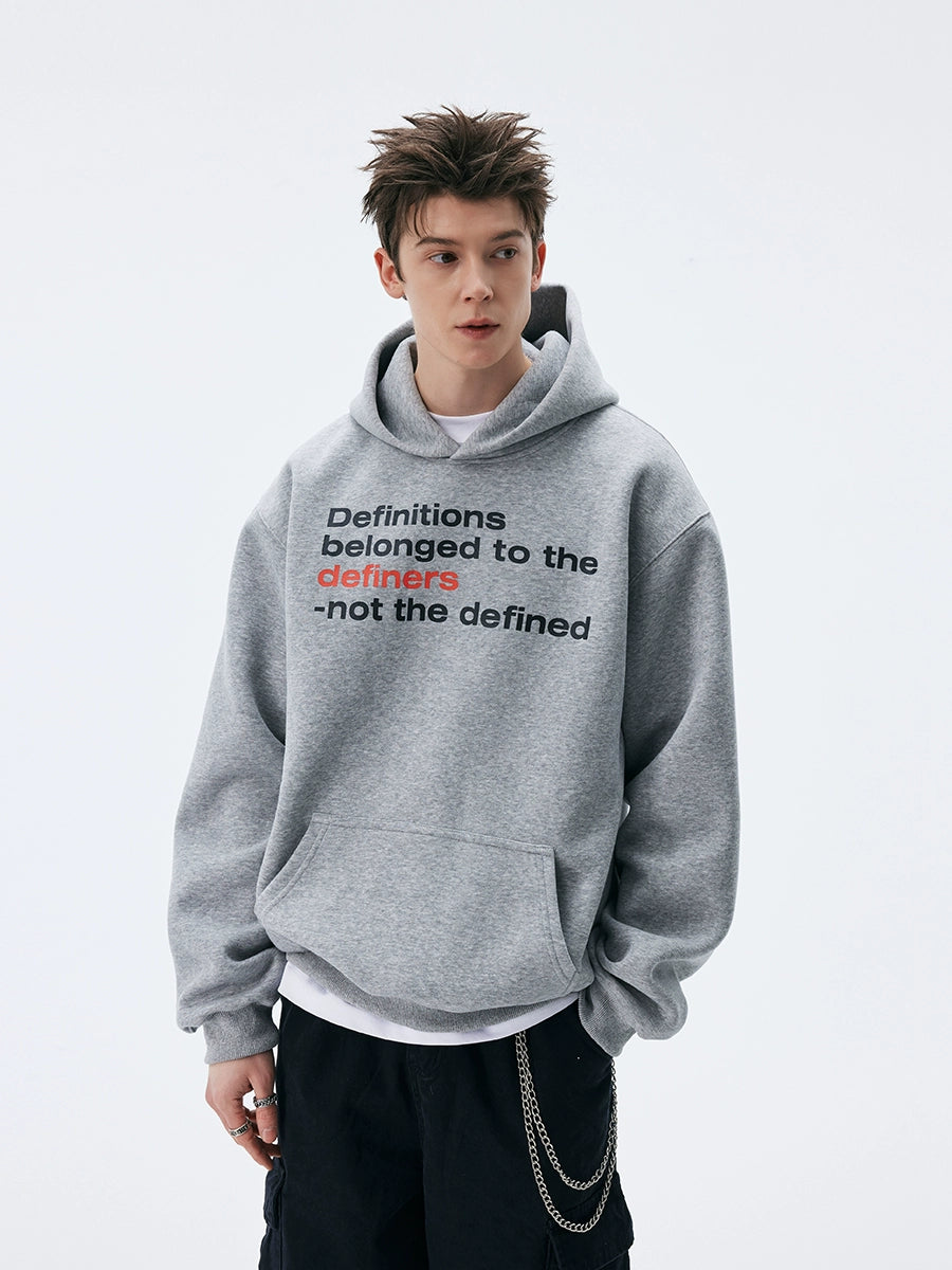 400g Definer Oversize Hoodie