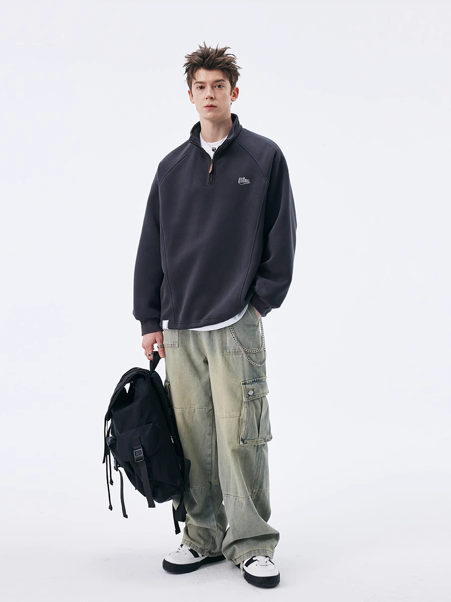 Casual Side Pocket Cargo Jeans