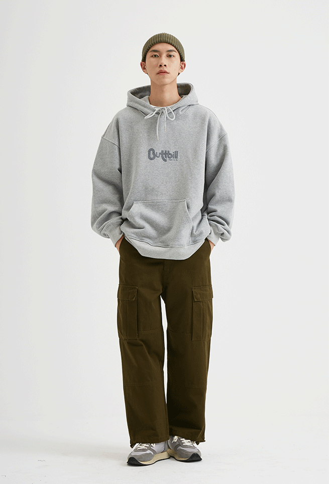 BUTTBILL Casual Oversize Velvet Hoodie