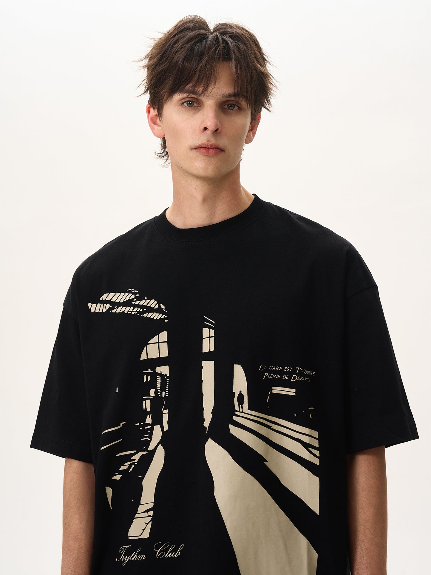 Oversize Retro Vintage Cleanfit Window Tee