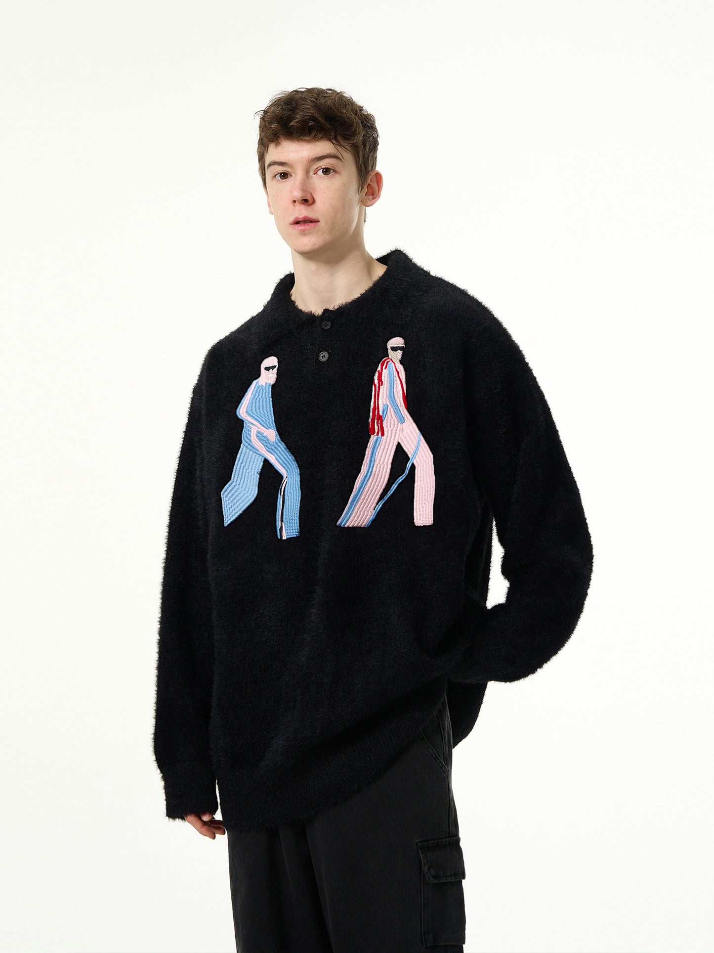 Atmospheric Knit The 2 Men Sweater