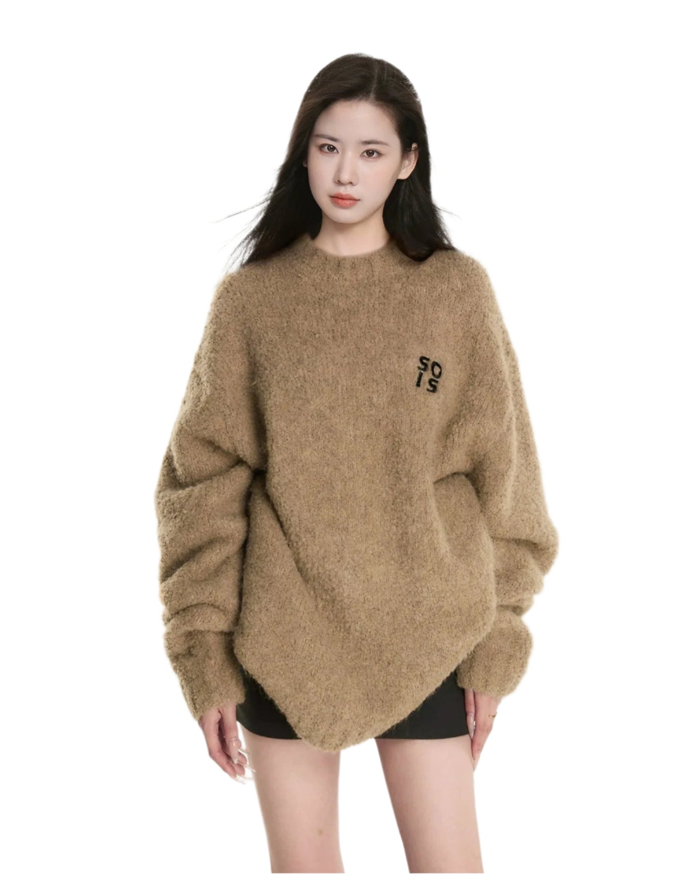 Maillard Knit Padded Inner Layer Sweater