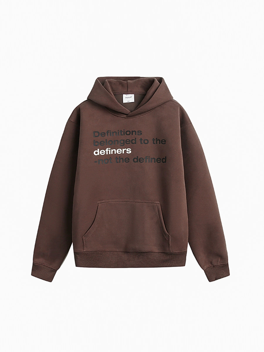 400g Definer Oversize Hoodie