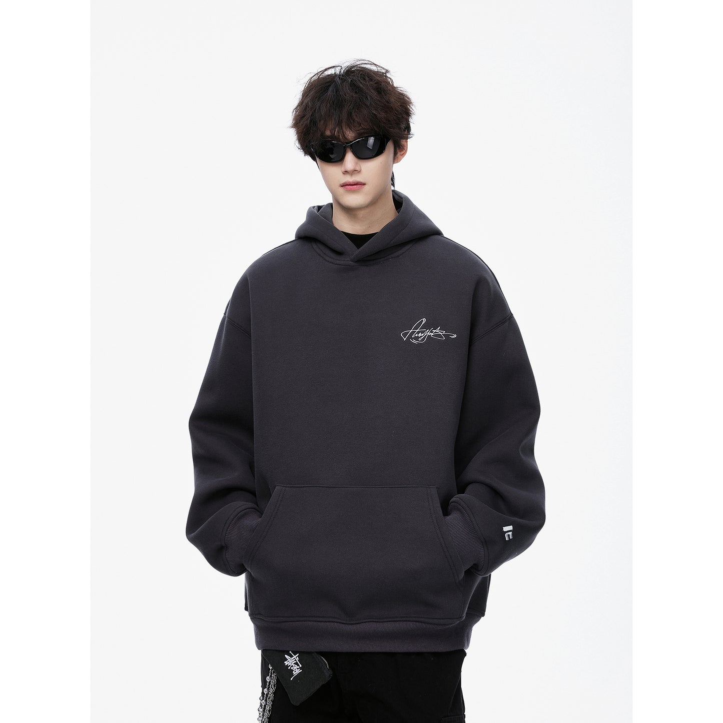 Oversize Embroidery Hoodie