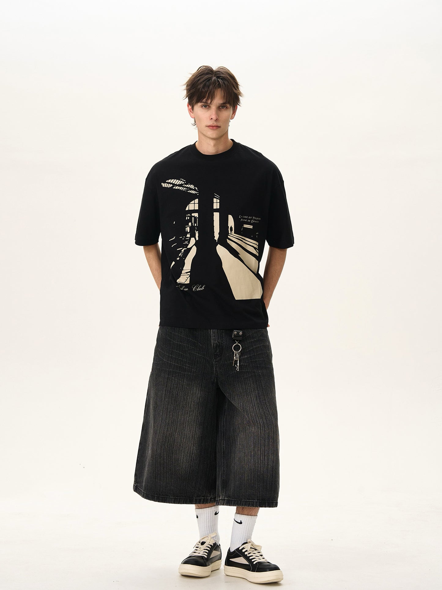 Oversize Retro Vintage Cleanfit Window Tee