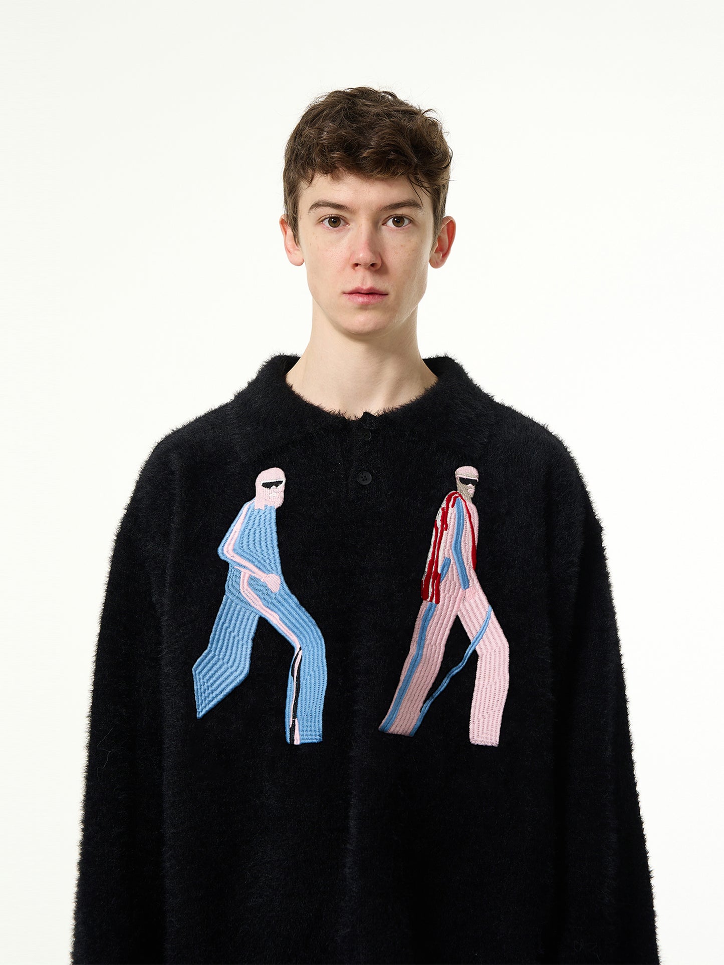 Atmospheric Knit The 2 Men Sweater