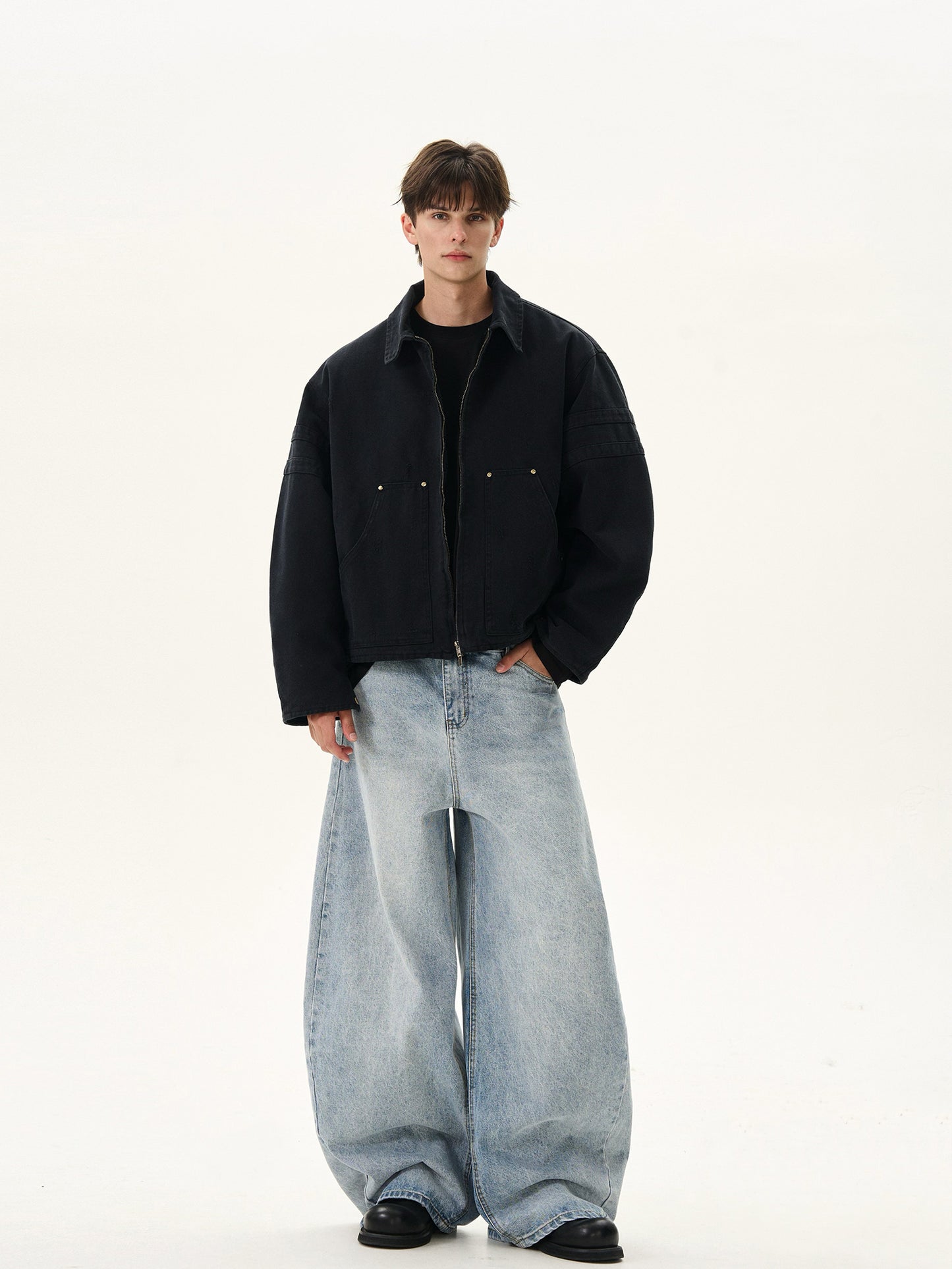 Vintage Washed Boxy Jacket