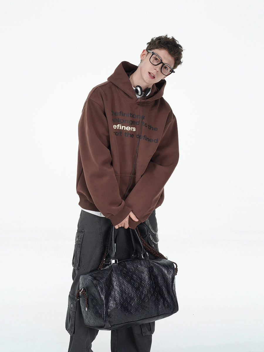 400g Definer Oversize Hoodie