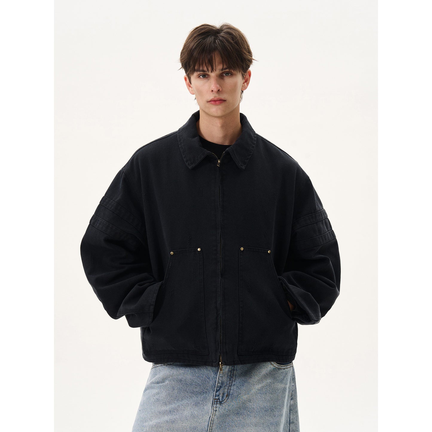 Vintage Washed Boxy Jacket