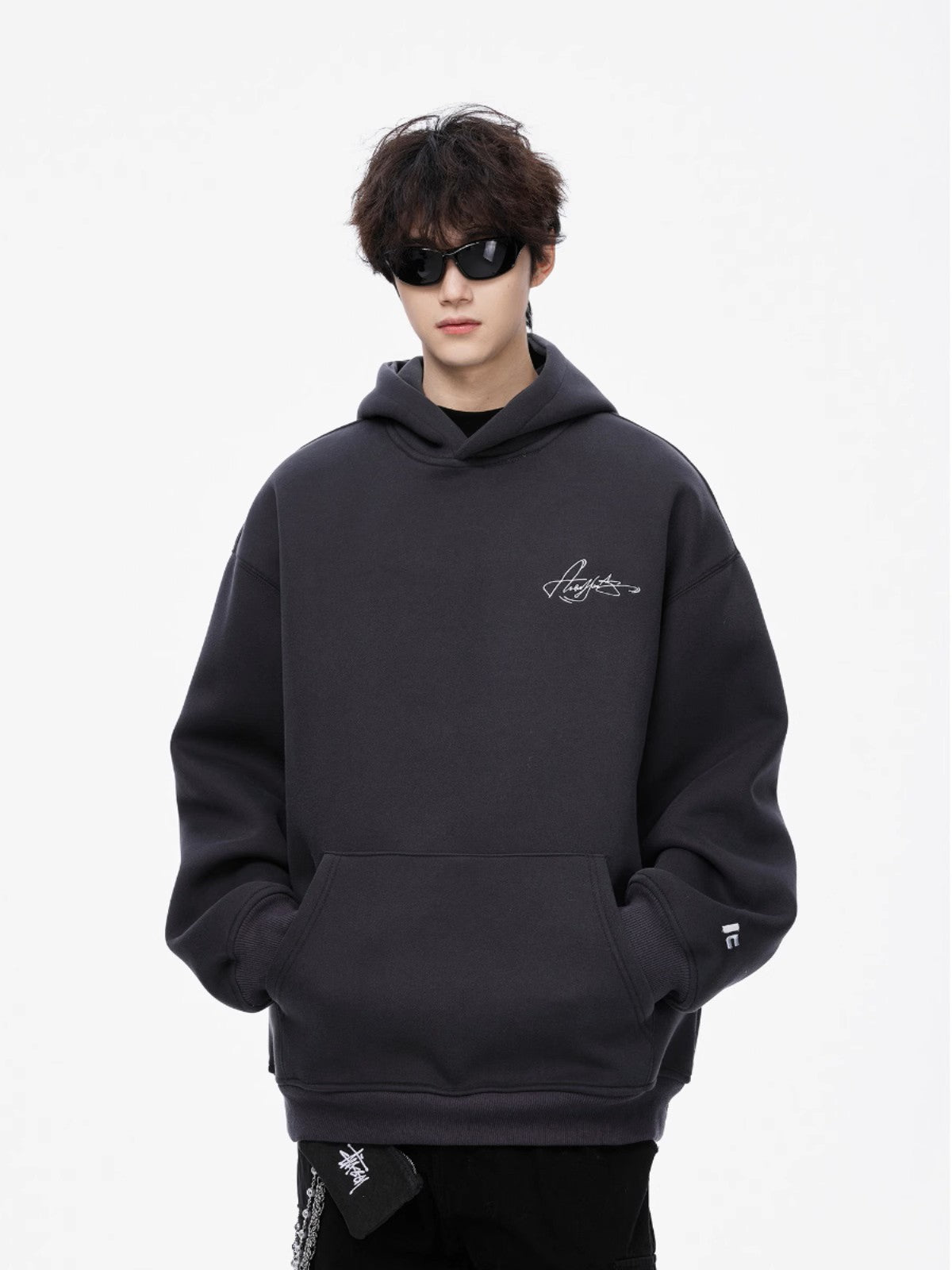 Oversize Embroidery Hoodie