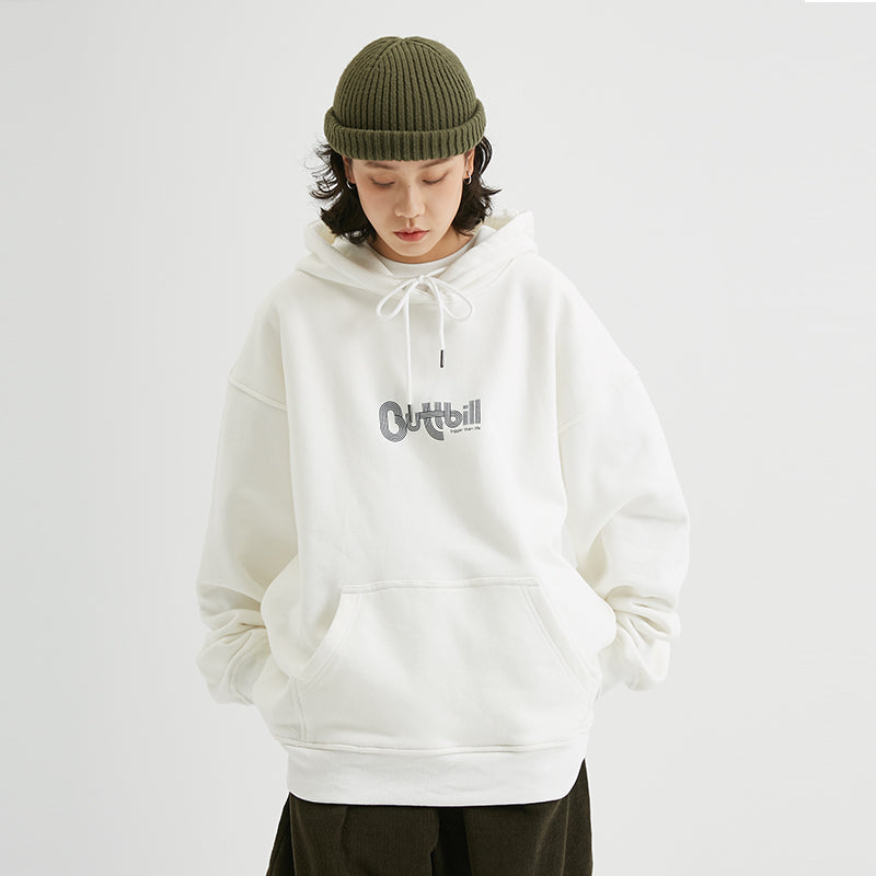 BUTTBILL Casual Oversize Velvet Hoodie