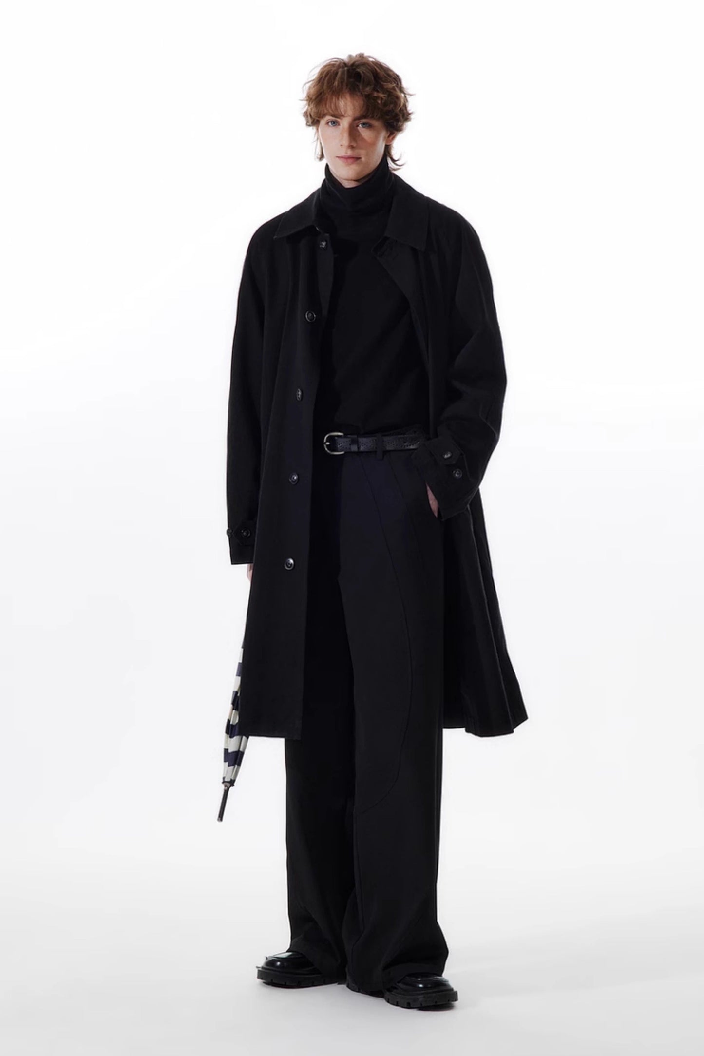 Unisex 260g Twill Cargo Long Coat