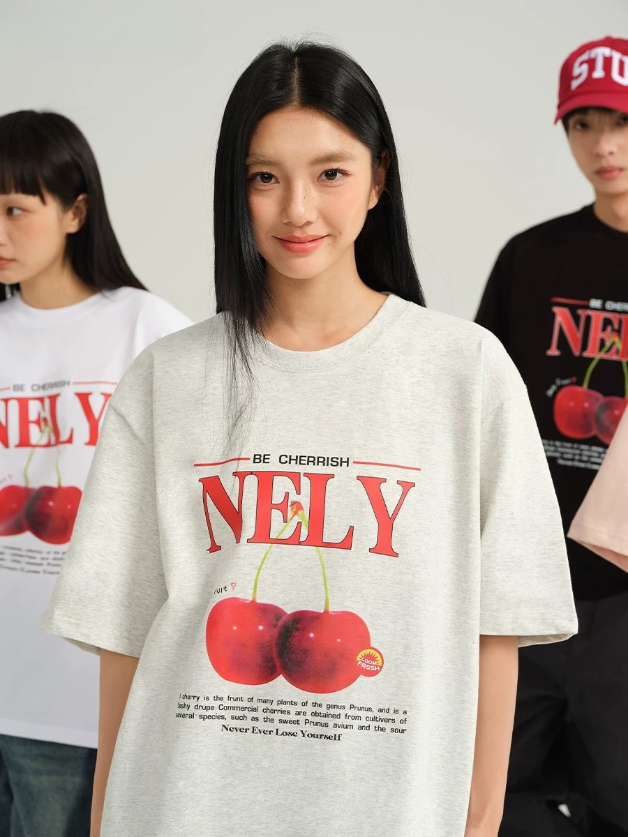 Cherry Summer Oversize T-shirt