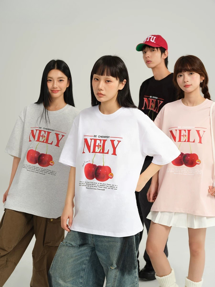 Cherry Summer Oversize T-shirt