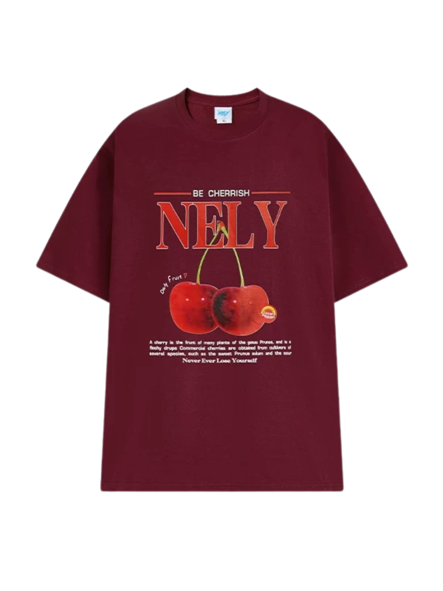 Cherry Summer Oversize T-shirt