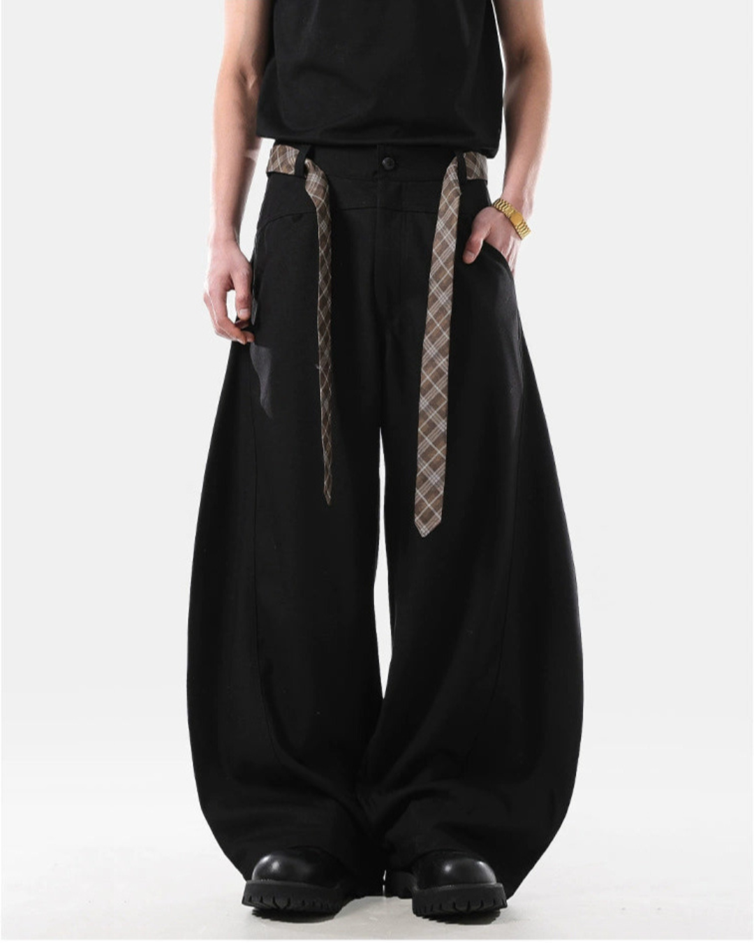 Cleanfit Wide Leg Drap Casual Pants