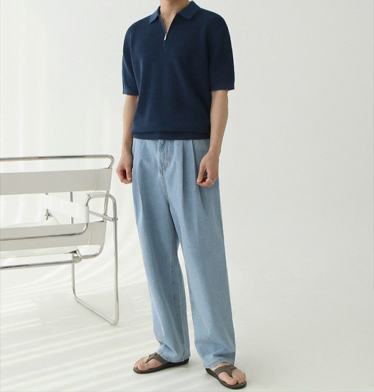 Zip Neck Polo
