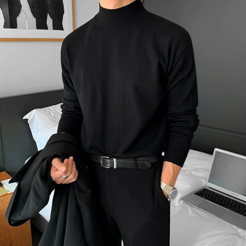 Half Turtleneck Sweater
