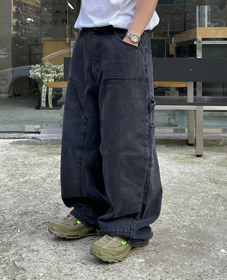 Retro Wide-Leg Jeans