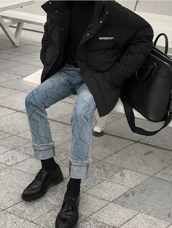 SAPENZYO Winter Puffer Jacket