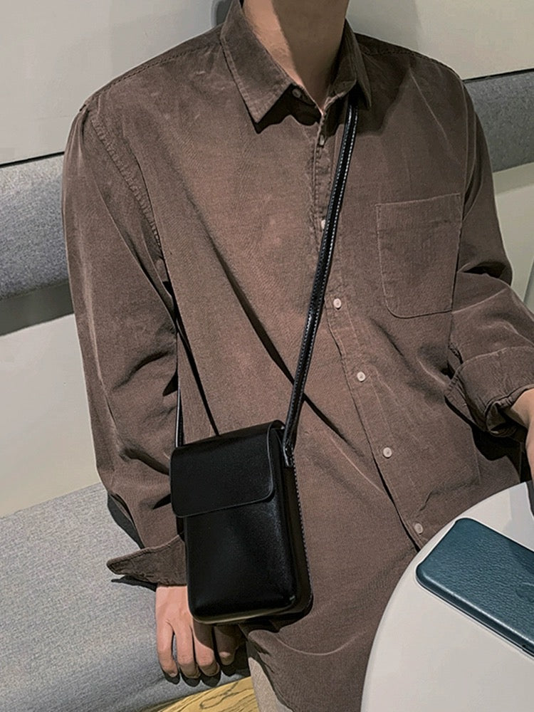 Small Shoulder Crossbody Leather Bag