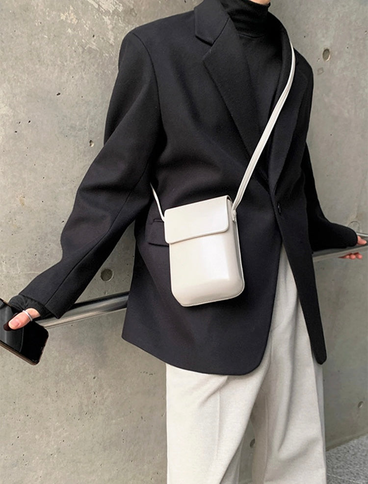 Small Shoulder Crossbody Leather Bag