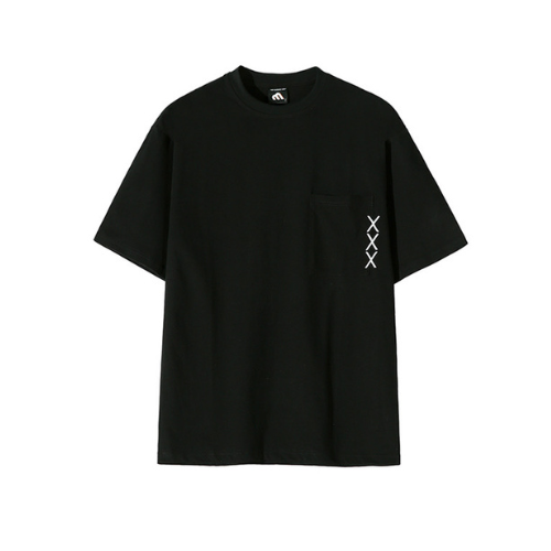 X Pattern Single Pocket Tee