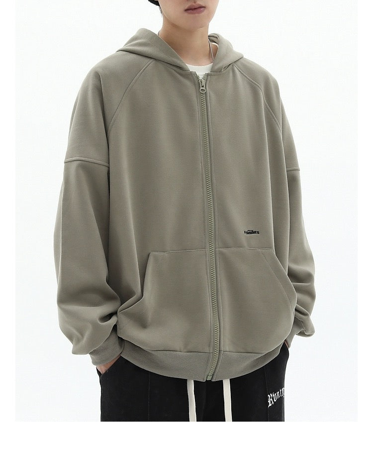 Basic Zipper Hoodie