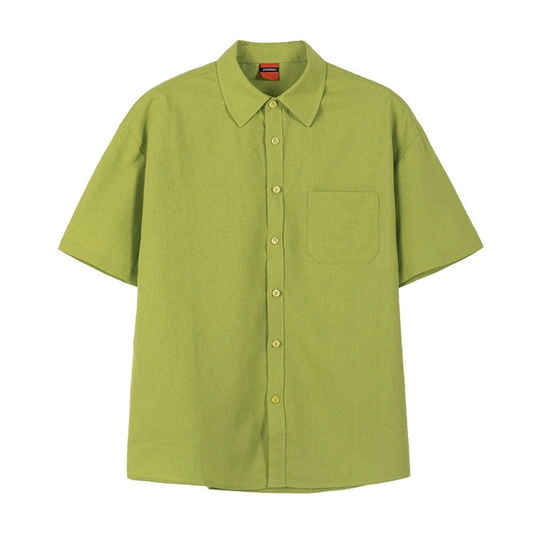 N.13004 Single Pocket Short-Sleeve Shirt