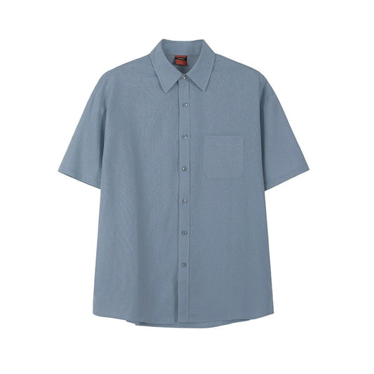 N.13004 Single Pocket Short-Sleeve Shirt