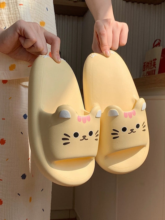 SOE27 | Cute kitty flipper, home and bathroom slipper