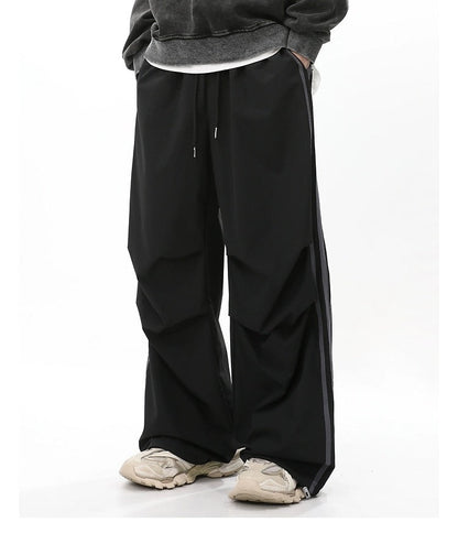 N.21006 Triple Stripes Side Wide Leg Pants