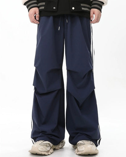 N.21006 Triple Stripes Side Wide Leg Pants